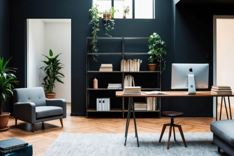 Bright and Inspiring Design for Remote Work